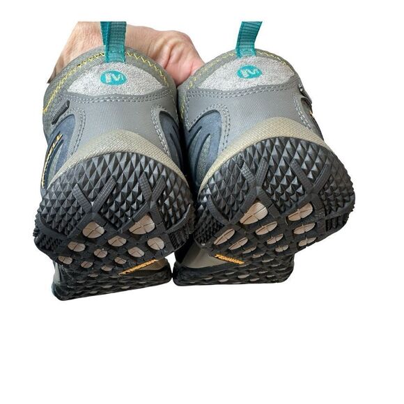 MERRELL Proterra Mid Gore-Tex Hiking Boots Gray Size 8 - Picture 14 of 17